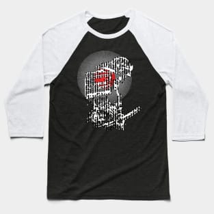 cool Japanese Armored Samurai Baseball T-Shirt